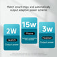 15W 3 In 1 Transparent Magnetic Wireless Charger - Blue