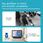 15W 3 In 1 Transparent Magnetic Wireless Charger - Blue