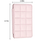 Grid Pattern Card Bag Sticker For Mobile Phones - Beige