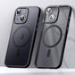 Matte Magnetic Magsafe Case for Iphone 15 - Sulada - Titanium Black