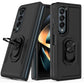 Galaxy Z Fold 4 Tpu Shockproof Case With Ring - 2 In 1 Design