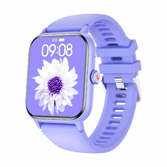 1.83 Inch Bt5.2 Smart Sport Watch Support Bluetooth Call / Sleep / Blood Sugar / Blood Oxygen / Heart Rate / Blood Pressure Health Monitor - Purple