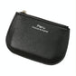 Ultra Thin Zippered Mini Wallet For Women Compact Coin Purse - Light Purple