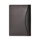 Minimalist Cowhide Card Holder Compact Wallet For Bank & Membership Cards - Black