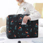 Waterproof Foldable Travel Bag - Compact & Durable - Black Flamingo