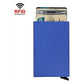 Metal Rfid Card Holder Wallet - Compact Design