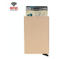 Metal Rfid Card Holder Wallet - Compact Design