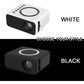 Portable Mini Projector For Home Use - Compatible With Mobile Devices - White