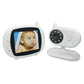 Wireless Baby Monitor With Night Vision And Temperature Display - 3.5 Inch
