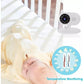 Wireless Baby Monitor With Night Vision And Temperature Display - 3.5 Inch