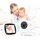 Wireless Baby Monitor With Night Vision And Temperature Display - 3.5 Inch