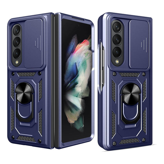 Samsung Galaxy Z Fold 4 Tpu Pc Case With Sliding Camera Cover