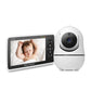 360-Degree Rotating Baby Monitor With Night Vision And Intercom