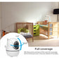 360-Degree Rotating Baby Monitor With Night Vision And Intercom