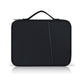 Leather Portable Bag With Cloth Texture - Pink