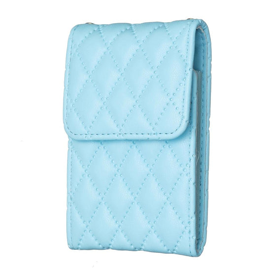 Vertical Card Bag For Mobile Phones Sticker - Blue