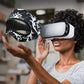 Breathable Vr Eye Mask - Sweatproof - Kaleidoscope