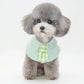 Pet Shawl Scarf Saliva Towel Dog Clothes Accessories - Size S - Blue