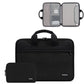 Waterproof Oxford Cloth Laptop Bag - Full Open Portable - 11 / 12 Inches - Gray + Power Bag