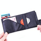 Rfid-protected Aluminum Coin Purse - Secure & Stylish - Carbon Fiber Black