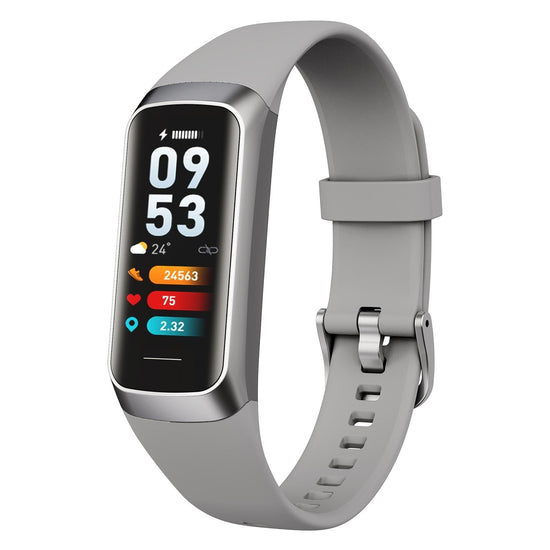Ip67 Waterproof Smart Fitness Band - Compact And Durable - Grey