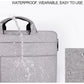 14.1-15.4 Inch Portable Laptop Shoulder Bag In Oxford Cloth & Nylon - Deep Space Gray