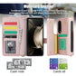 For Samsung Galaxy z Fold4 5G Multifunctional Rhombic Leather Crossbody Phone Case - Rose Gold