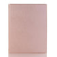 Bluetooth Keyboard Leather Case For Ipad Pro 10.5 With Touch Control - Lambskin Texture Compatible With 10.2 2021 & 2020 & 2019 / Air 3 - Rose Gold