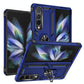 For Samsung Galaxy z Fold4 5G Tpu & Pc Shockproof Phone Case - Blue