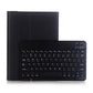 Ultra-Thin Bluetooth Keyboard Leather Case For Ipad Air / Pro 10.5 With Holder - Dark Blue