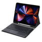 Detachable Bluetooth Keyboard Tablet Case For Ipad Pro 12.9 - Ultra-Thin With Touchpad Pen Slot & Holder - Dark Blue