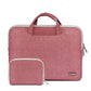15.6 Inch Simple Business Laptop Bag With Liner - Ls-116 - Snowflake Nylon Gray