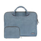 15.6 Inch Simple Business Laptop Bag With Liner - Ls-116 - Snowflake Nylon Gray