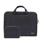 15.6 Inch Simple Business Laptop Bag With Liner - Ls-116 - Snowflake Nylon Gray