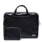 15.6 Inch Simple Business Laptop Bag With Liner - Ls-116 - Snowflake Nylon Gray