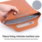 Versatile Laptop Bag with Mouse Pad Stand - Red