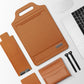 Versatile Laptop Bag with Mouse Pad Stand - Red