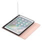Ultra-Thin Bluetooth Keyboard Leather Case For Ipad Air / Pro 10.5 With Pen Slot & Holder - Dark Blue