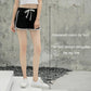 High Waist Straight Yoga Shorts Women Casual Loose Outerwear Size L - Light Grey - Xl