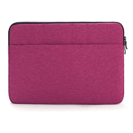 Waterproof Laptop Inner Bag For Macbook / Xiaomi 11 / 13-15 Inch - Anti-Vibration - Rose Red