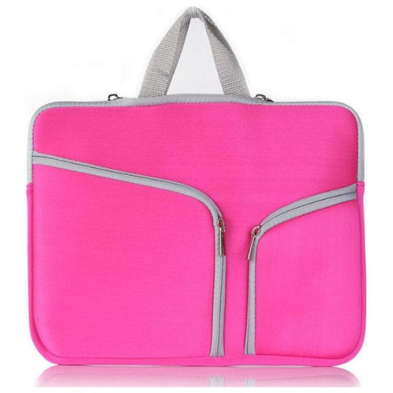 10-Inch Multi-Pocket Laptop Liner Bag For Diving Material - Mint Green
