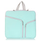 10-Inch Multi-Pocket Laptop Liner Bag For Diving Material - Mint Green