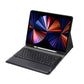 Ultra-Thin Detachable Bluetooth Keyboard Leather Case For Ipad Pro 12.9 2018 With Pen Slot - Dark Blue
