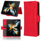 Samsung Galaxy Z Fold 4 5G Leather Phone Case With Card Slots And Calf Texture