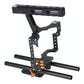 Video Camera Cage Stabilizer For Panasonic Lumix Dmc-Gh4 / Sony A7 Series - Orange