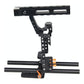 Video Camera Cage Stabilizer For Panasonic Lumix Dmc-Gh4 / Sony A7 Series - Orange