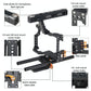 Video Camera Cage Stabilizer For Panasonic Lumix Dmc-Gh4 / Sony A7 Series - Orange