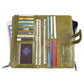 Women Leather Rfid Wallet - Sleek & Secure - Blue