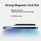 Magsafe Leather Card Case For Iphone Dark Night Green