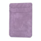Frosted Card Bag Sticker For Mobile Phones - Purple